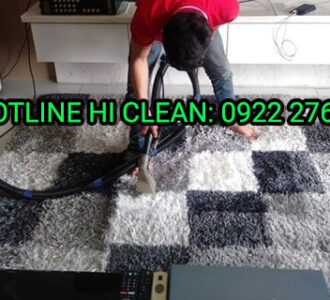 Thi công giặt thảm tại quận 7