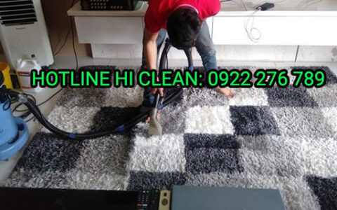 Thi công giặt thảm tại quận 7