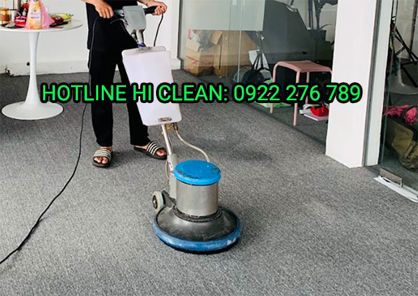 Thi công giặt thảm tại quận 7