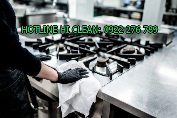 Thi công vệ sinh nhà hàng tại Bình Chánh