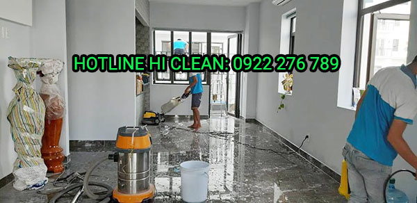 Vệ sinh nhà sau xây dựng tại TPHCM